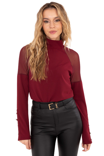 Palaidinė MI BZ bordo spalvos