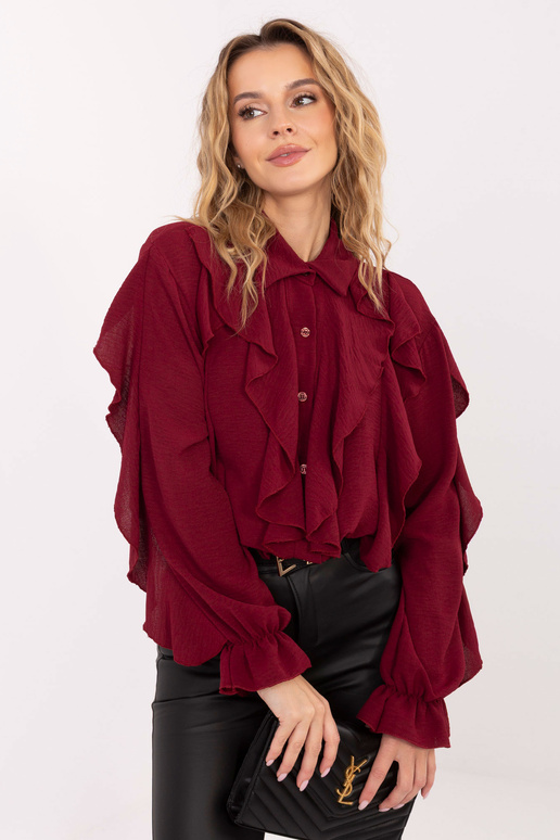 Marškiniai bordo spalvos