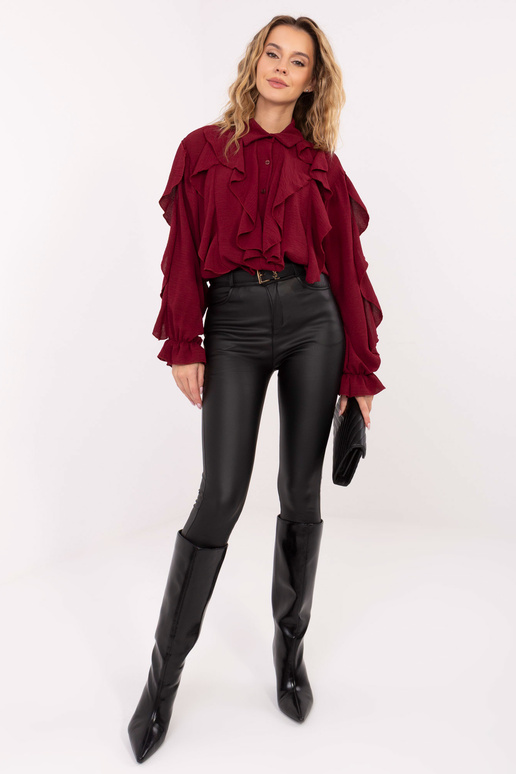 Marškiniai bordo spalvos