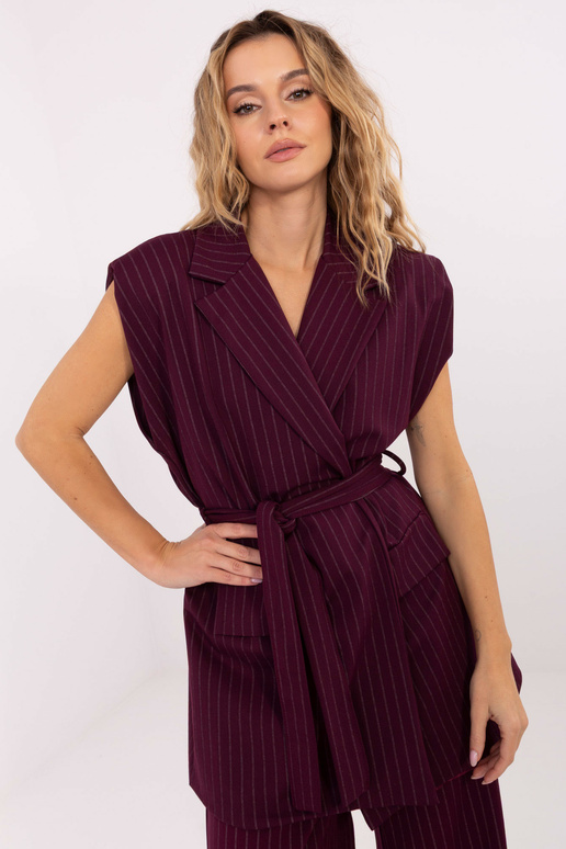 IT liemenė KZ FL9790.66 bordo spalvos