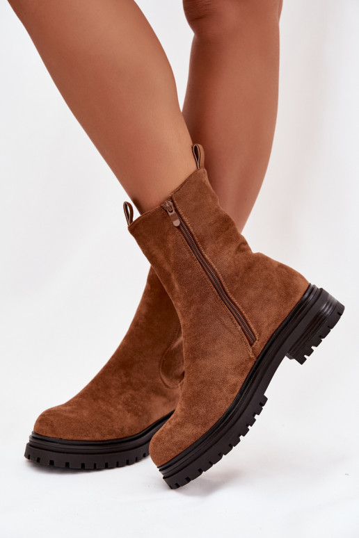 stilingi aulinukai   rudos spalvos Julienne