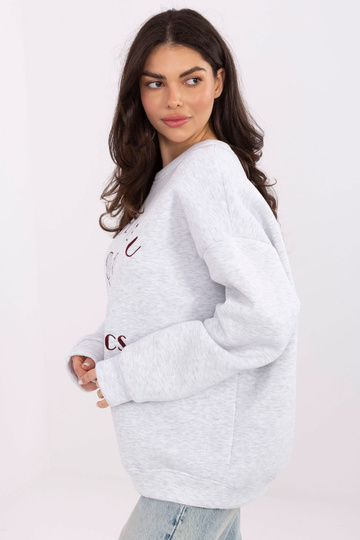 Mėlyna bliuzonė šviesiai pilka