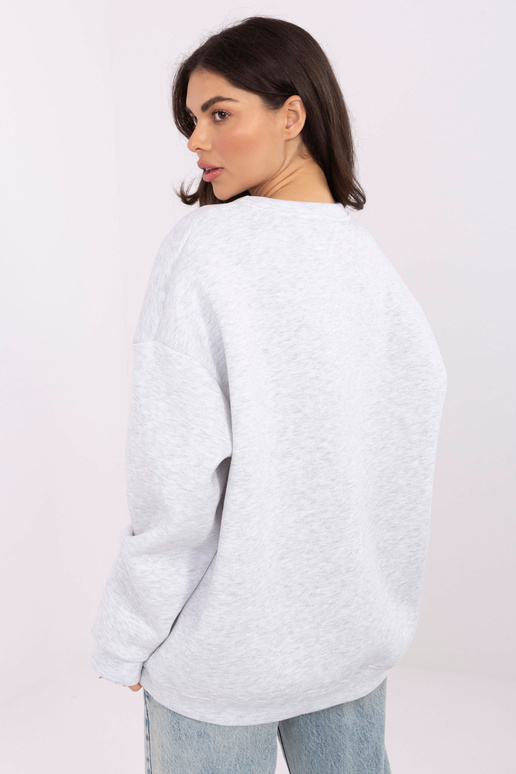 Mėlyna bliuzonė šviesiai pilka