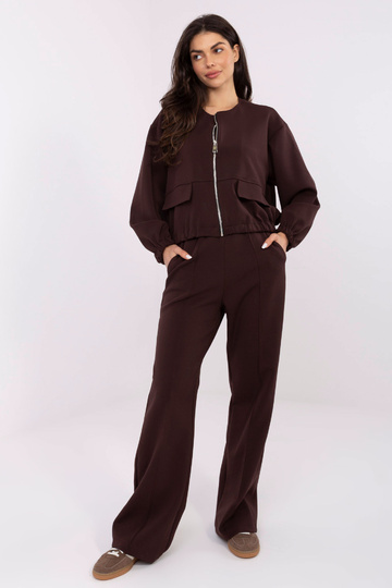 Džemperis MJ tamsiai rudas