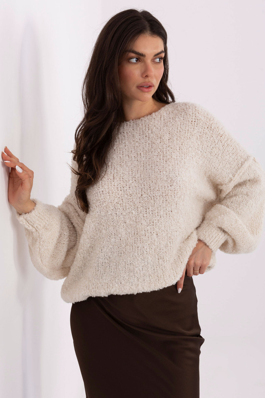 Megztinis IT šviesiai smėlio spalvos