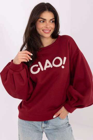 Bordo spalvos bluzonas RV 2