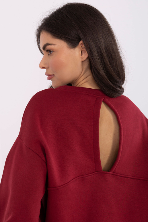 Bordo spalvos bluzonas RV