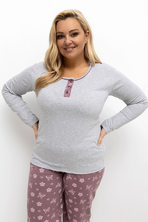 Pižama DU FP 500.25 pilka