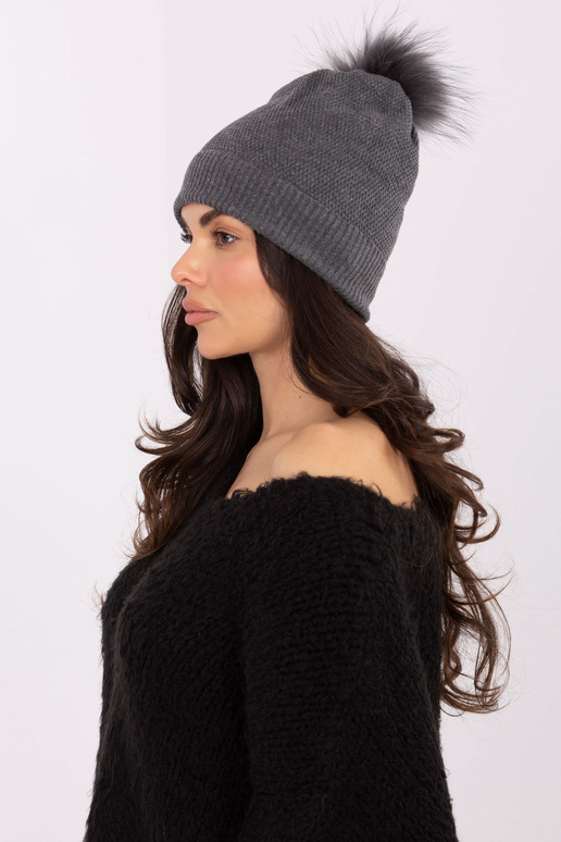 Kepurė AT tamsiai pilka