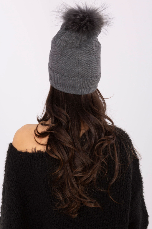 Kepurė AT tamsiai pilka