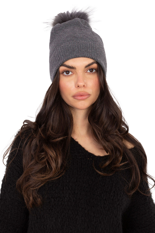 Kepurė AT tamsiai pilka