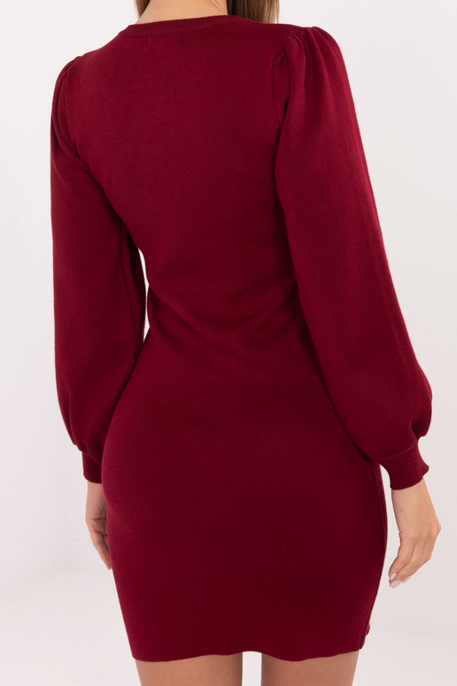 Suknelė bordo spalvos