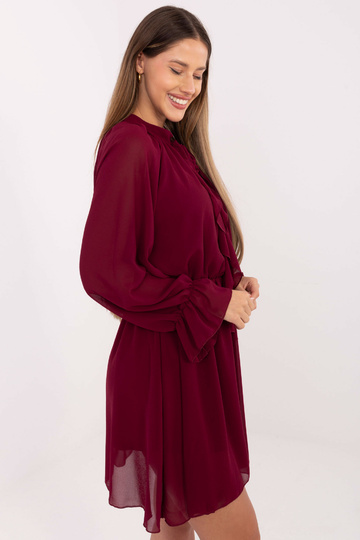 Suknelė bordo spalvos