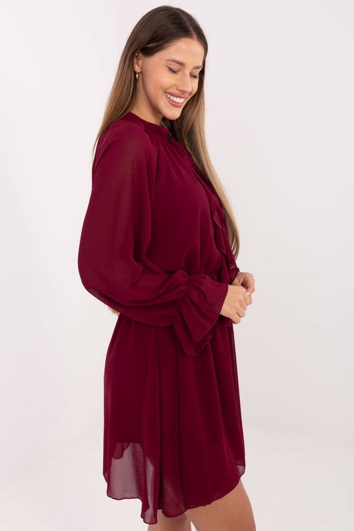 Suknelė bordo spalvos