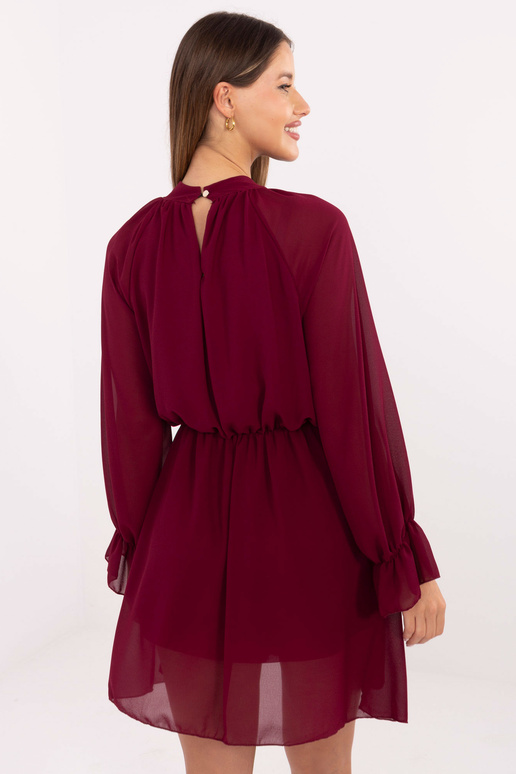 Suknelė bordo spalvos