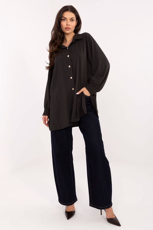 Marškiniai IT tamsiai rudi