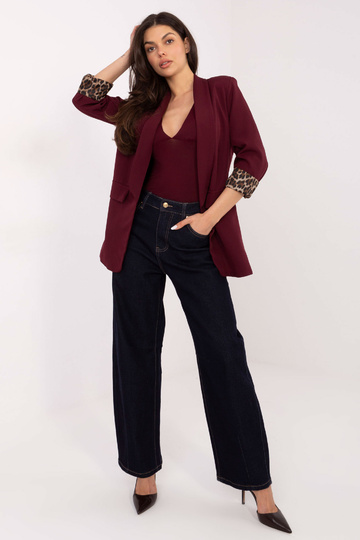 Marškinėliai IT bordo spalvos 2