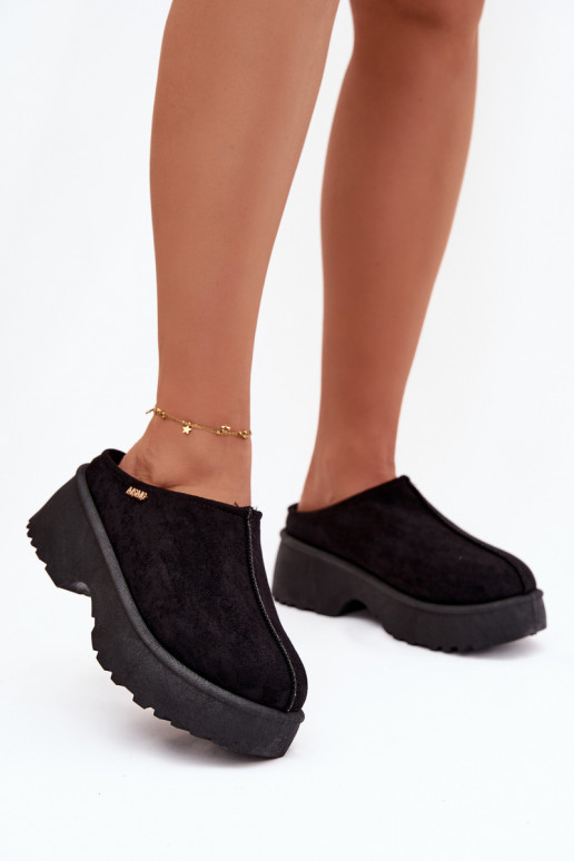 sniego batai  su platforma Juodos spalvos Yrenna