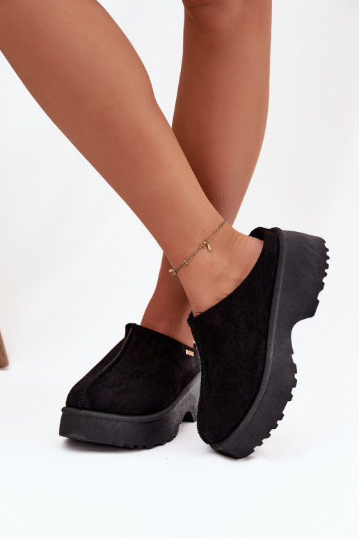 sniego batai  su platforma Juodos spalvos Yrenna