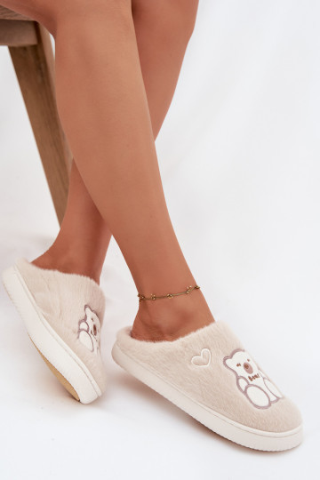  Šlepetės  smėlio spalvos Noralie