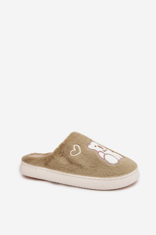  Šlepetės  žalios spalvos Noralie