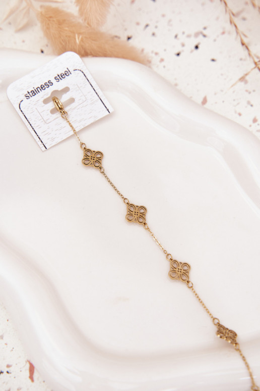 Apyrankė iš nerūdijančio plieno  aukso spalvos