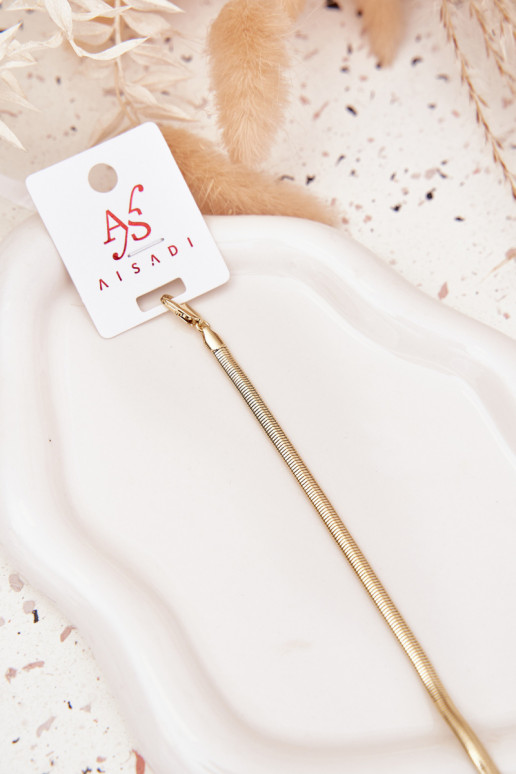 Apyrankė  iš nerūdijančio plieno aukso spalvos