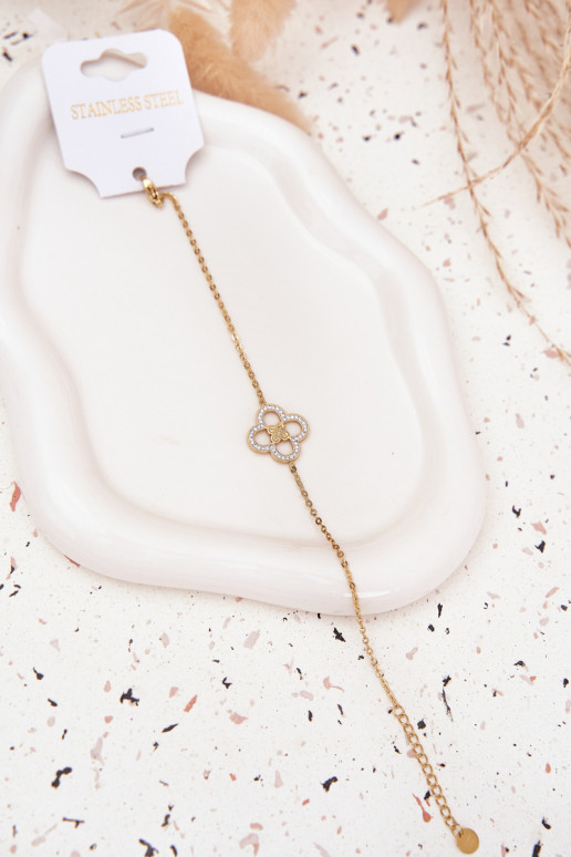 Apyrankė  iš nerūdijančio plieno aukso spalvos