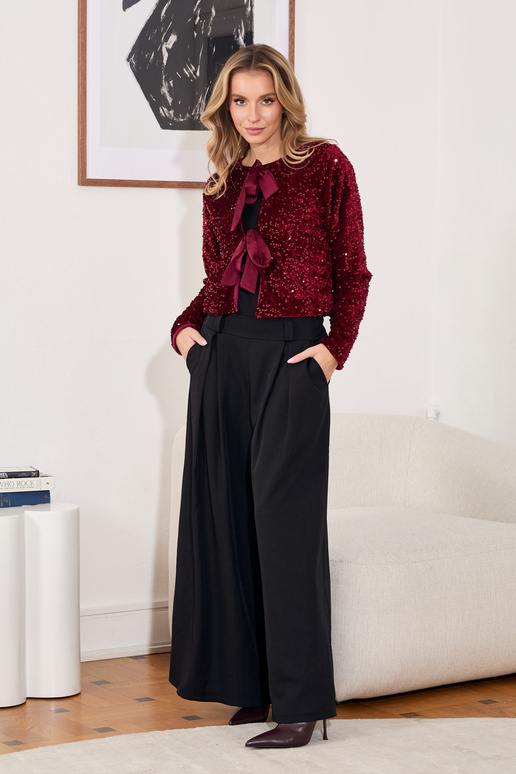 Palaidinė - švarkelis bordo spalvos