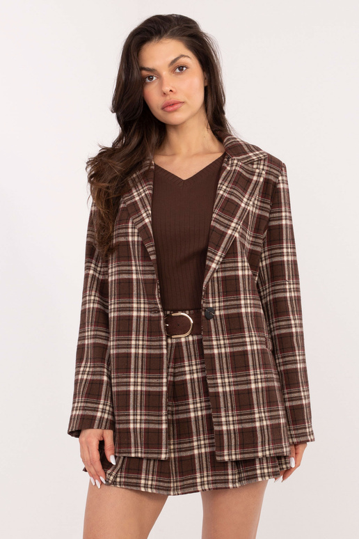 IT švarkas rudos spalvos