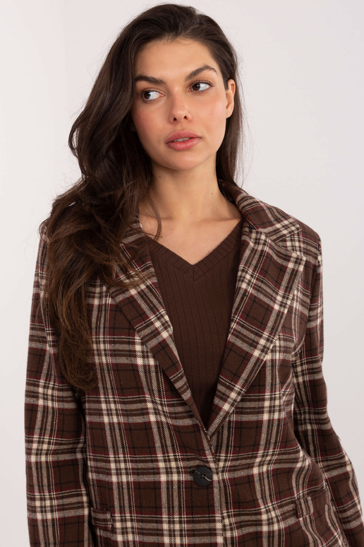 IT švarkas rudos spalvos