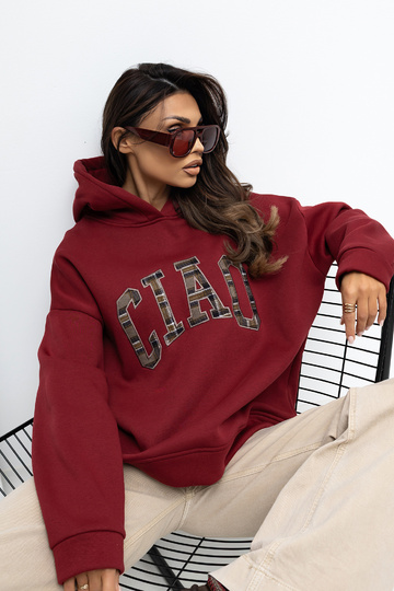 Bordo spalvos bliuzonas RV BL