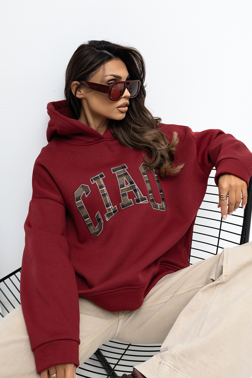 Bordo spalvos bliuzonas RV BL