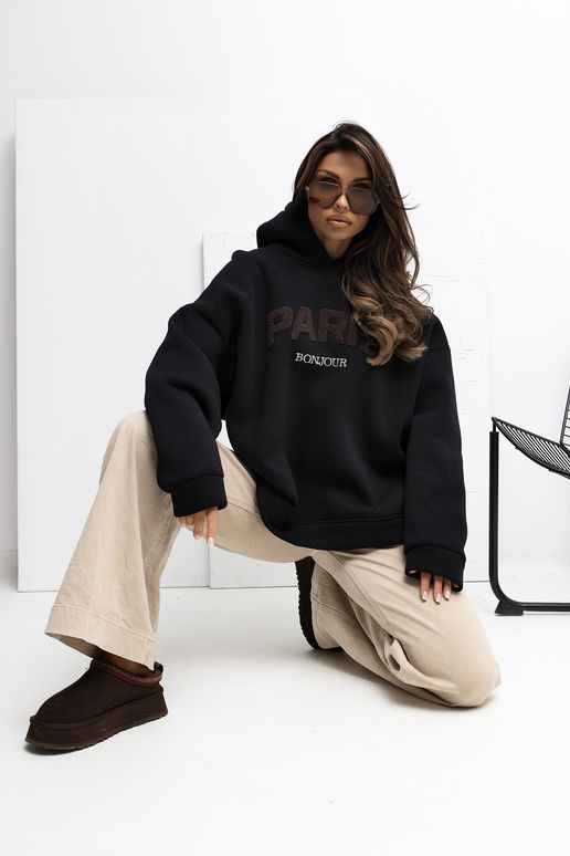 Džemperis RV juodas