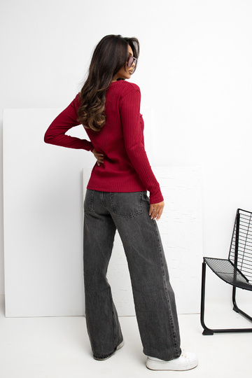 Marškinėliai RV BZ bordo