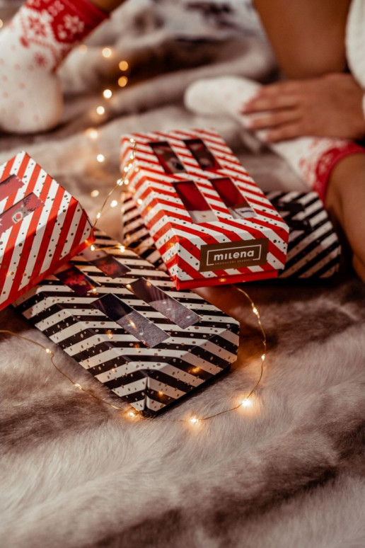  Świąteczny Skarpety 3 poros Pudełku