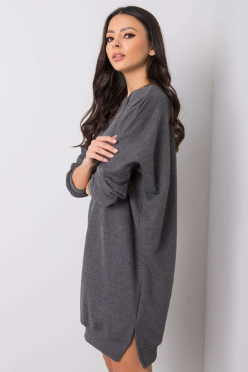 Suknelė tamsiai pilka 2