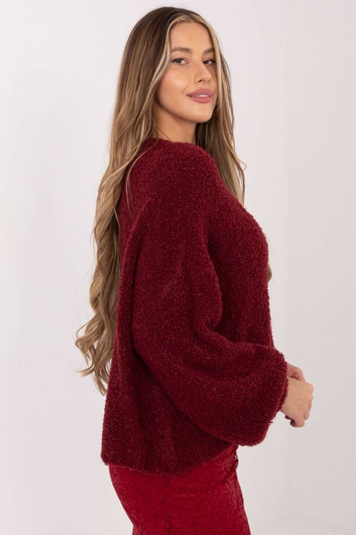 Megztinis bordo spalvos