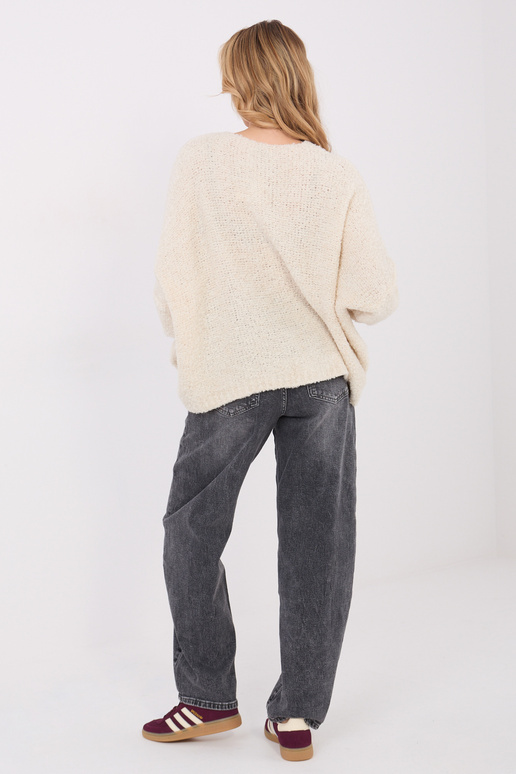 Megztinis šviesiai smėlio spalvos