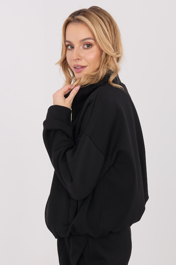 Mėlynas megztinis SM juodas 2