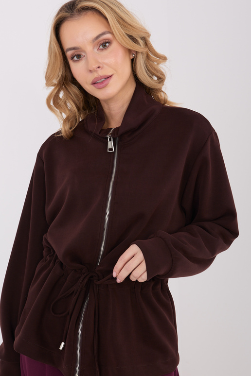 Džemperis MJ tamsiai rudas