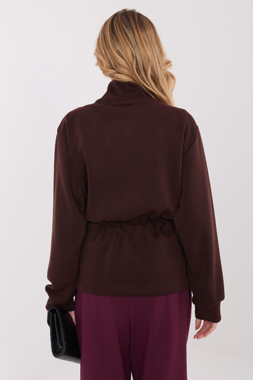 Džemperis MJ tamsiai rudas 2