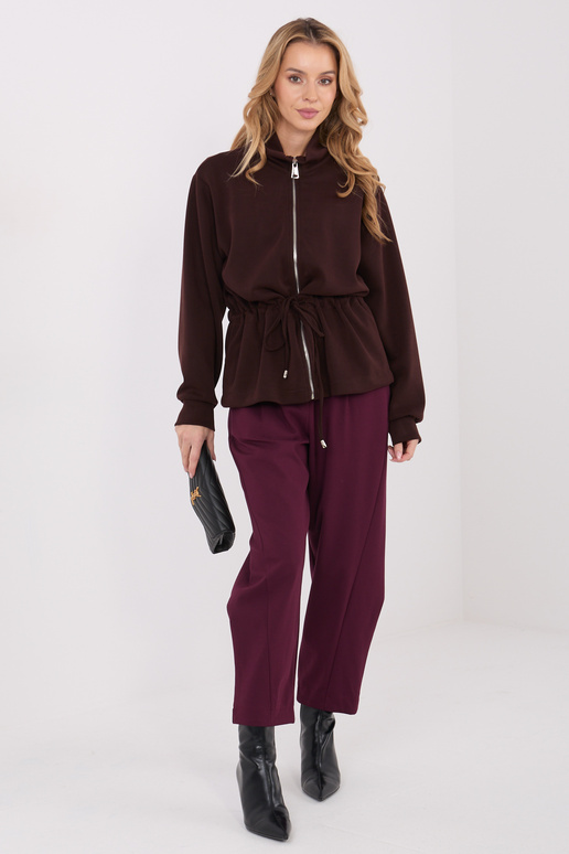 Džemperis MJ tamsiai rudas