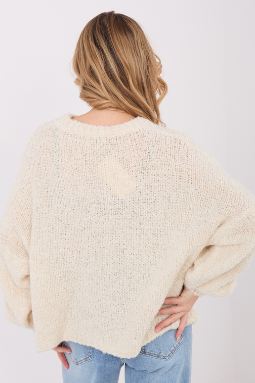 Megztinis šviesiai smėlio spalvos