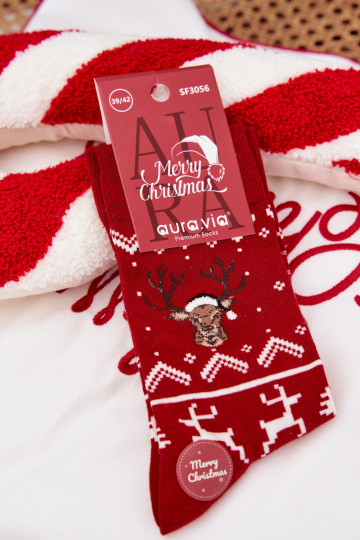 Skarpety  Christmas  raudonos spalvos