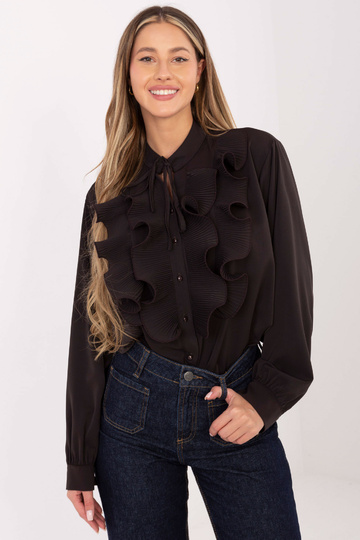 IT marškiniai tamsiai rudi 2