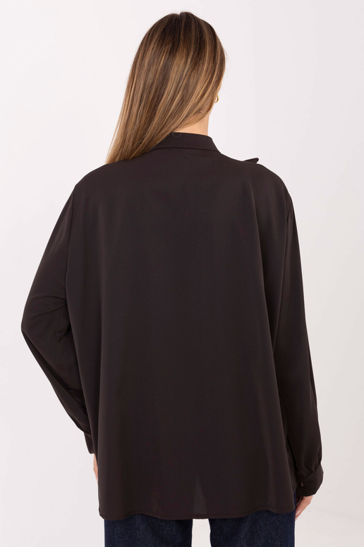 IT marškiniai tamsiai rudi