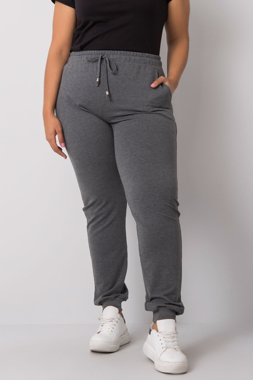 Sportinės kelnės tamsiai pilkos spalvos