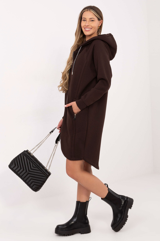 Bluza RV tamsiai ruda