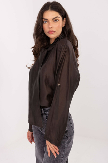 Marškiniai IT tamsiai rudi